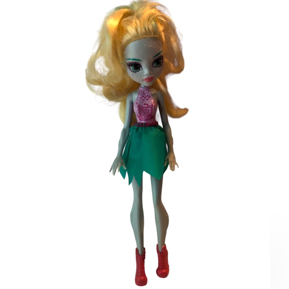 2016 Monster High Cheerleader Lagoona Blue Daughter of A Sea Monster Doll